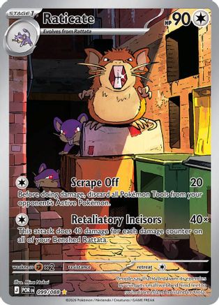 Raticate (99) Holofoil - Perfect Order