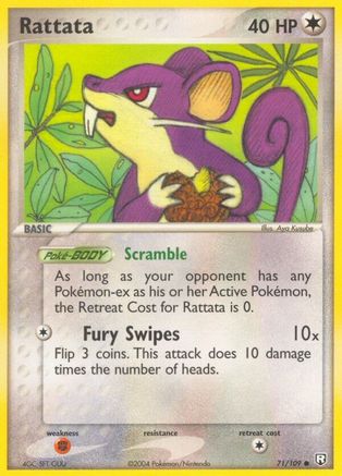 Rattata (71) Reverse Holofoil - Team Rocket Returns