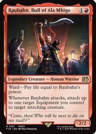 Raubahn, Bull of Ala Mhigo (151) Foil - FINAL FANTASY