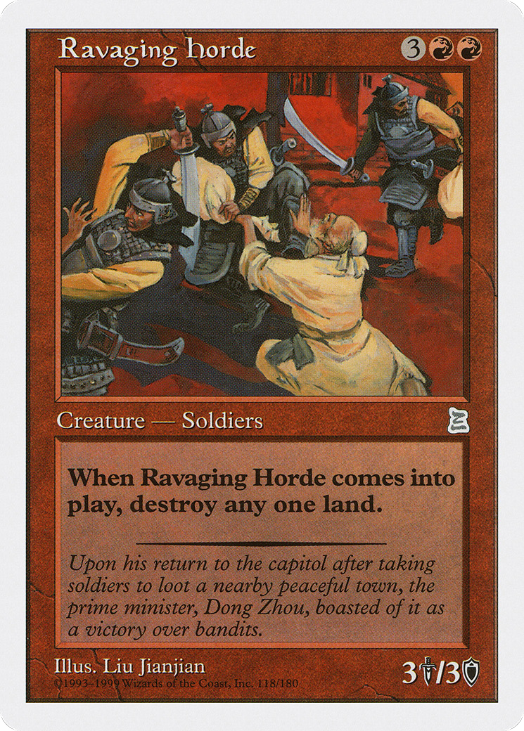 Ravaging Horde (118) - Portal Three Kingdoms
