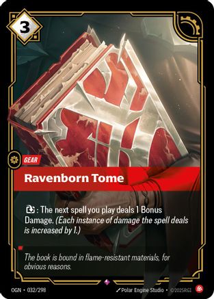 Ravenborn Tome (032) Foil - Origins