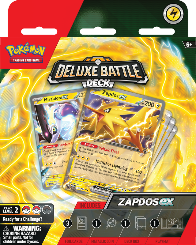 Pokémon TCG: Deluxe Battle Deck - Ninetales/Zapdos ex | Silver Goblin