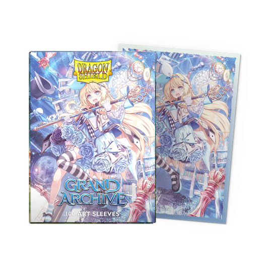Dragon Shield Matte Art Sleeves: Grand Archive - Alice, Golden Queen [100ct]