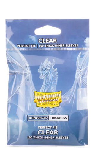Dragon shield: Perfect fit Thick Inner Sleeves [100ct]