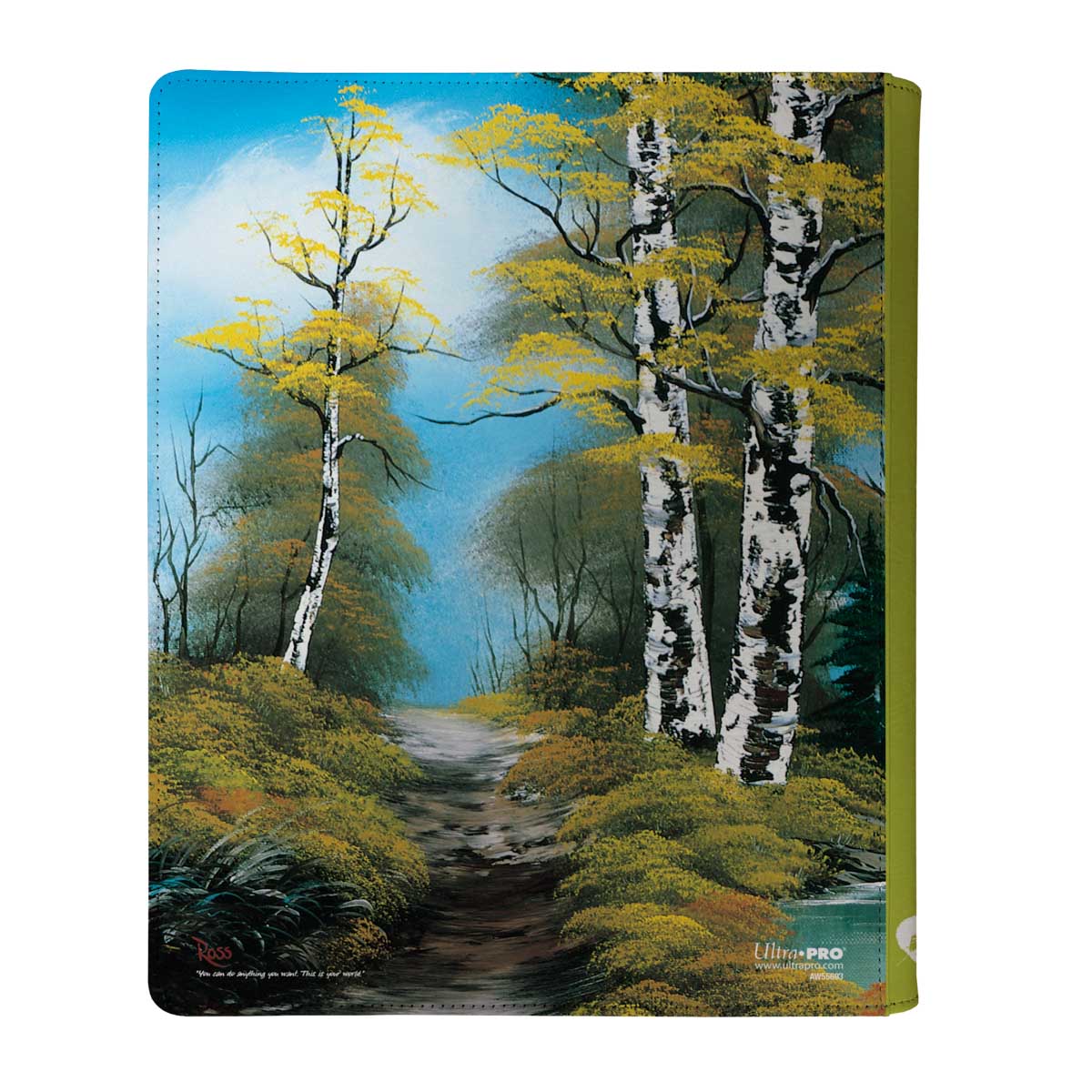 Bob Ross Lakeside Path 9-Pocket Zippered PRO-Binder