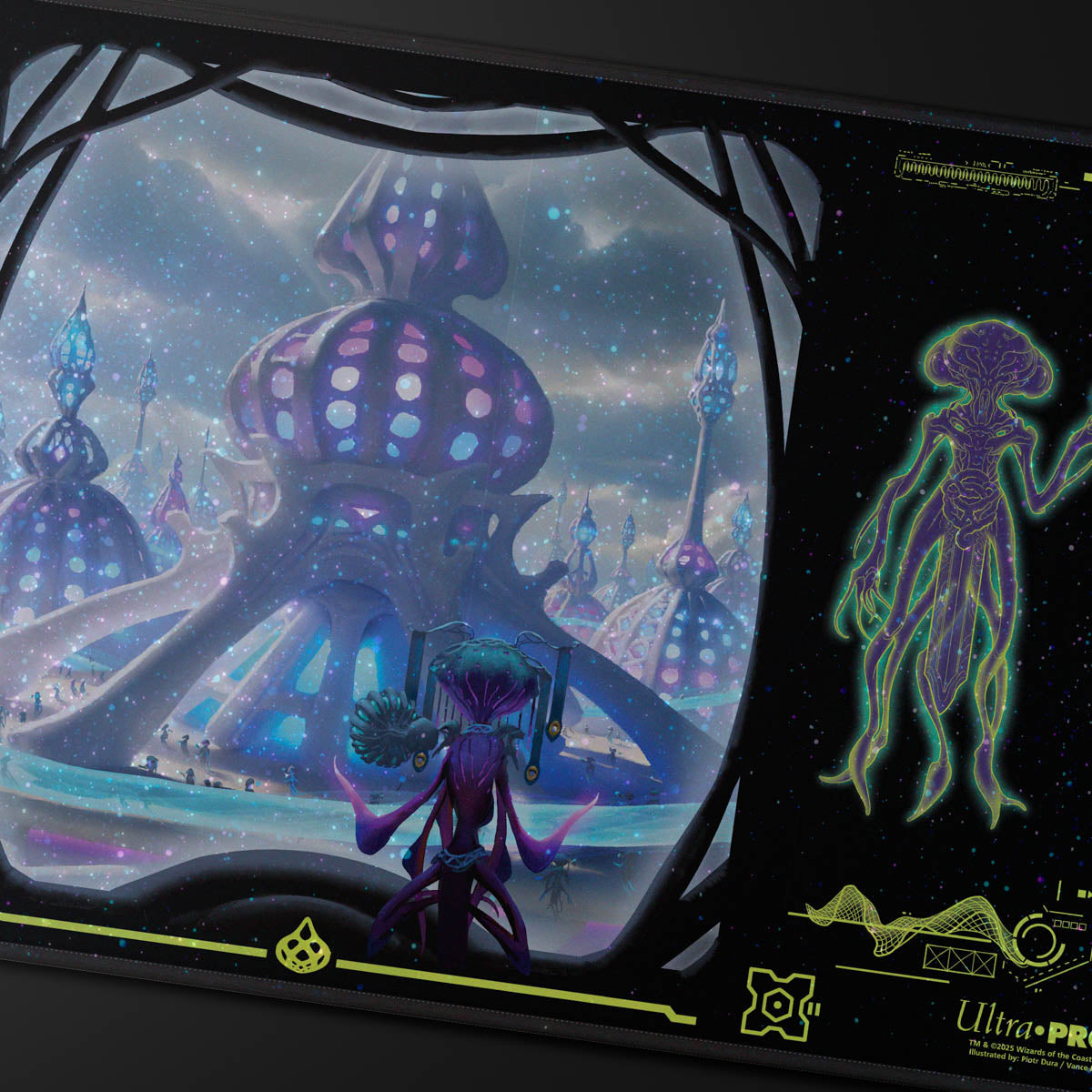 Edge of Eternities Playmat Holofoil Uthros, Titanic Godcore