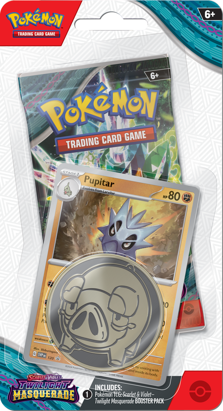 Pokémon TCG: Scarlet & Violet - Twilight Masquerade Checklane Blister | Silver Goblin