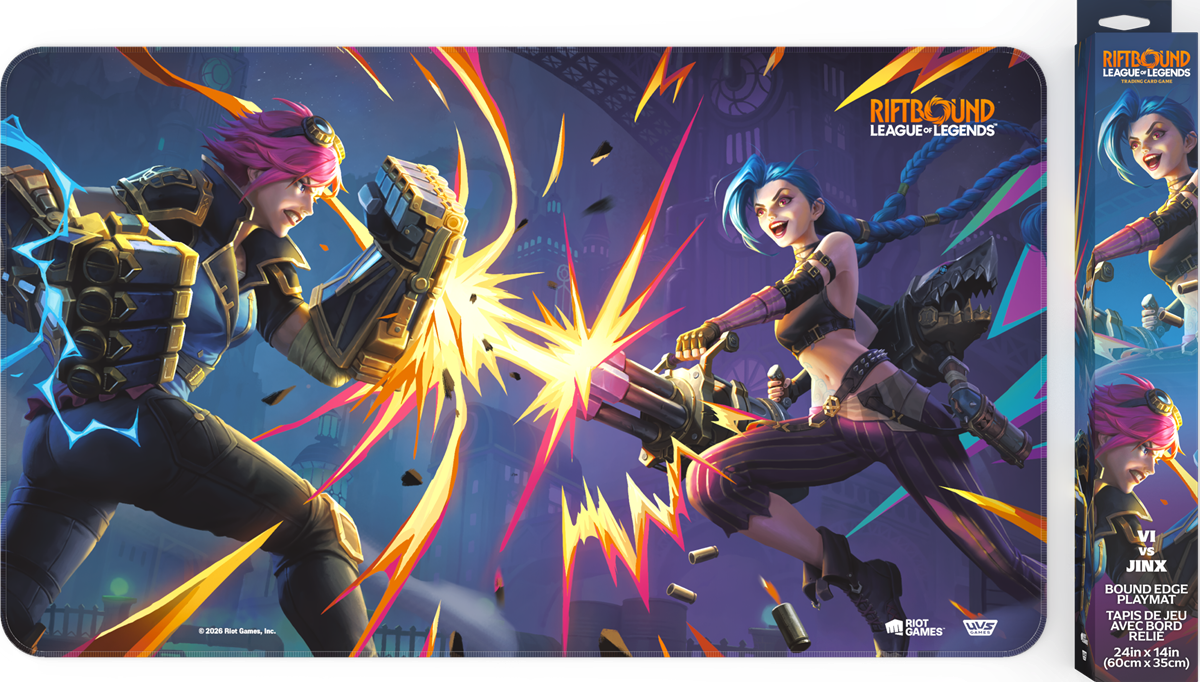 Riftbound: Vendetta Playmat - Vi vs Jinx