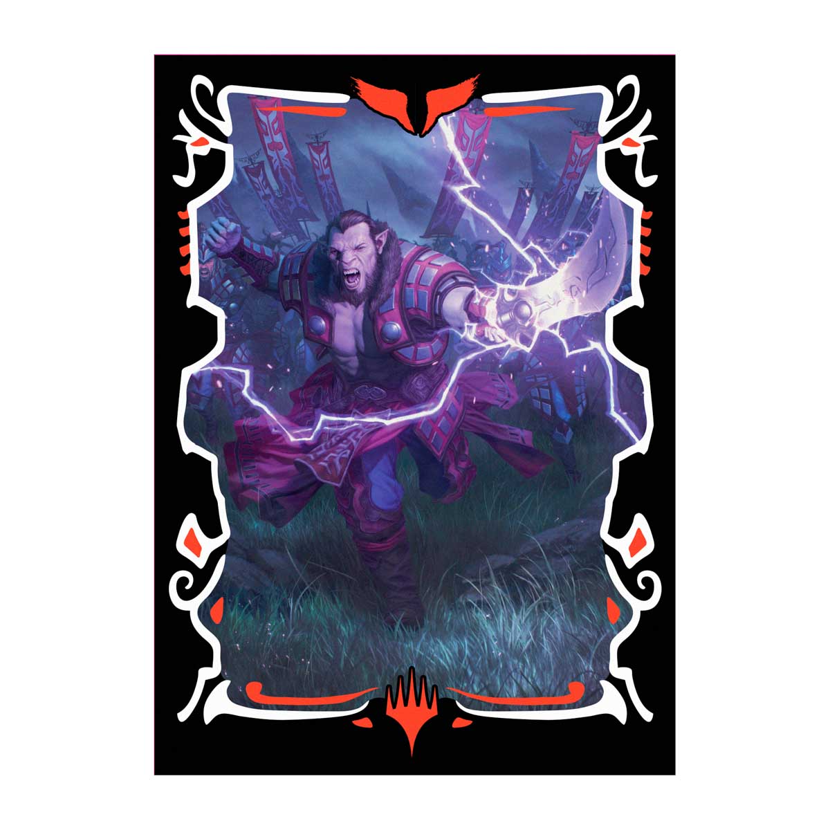 Tarkir: Dragonstorm Sleeves - Zurgo Stormrender [100ct]