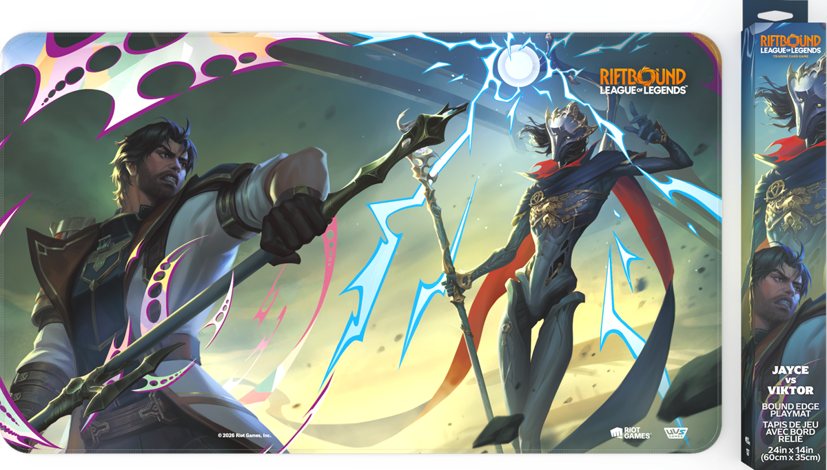 Riftbound: Vendetta Playmat - Jayve vs Viktor