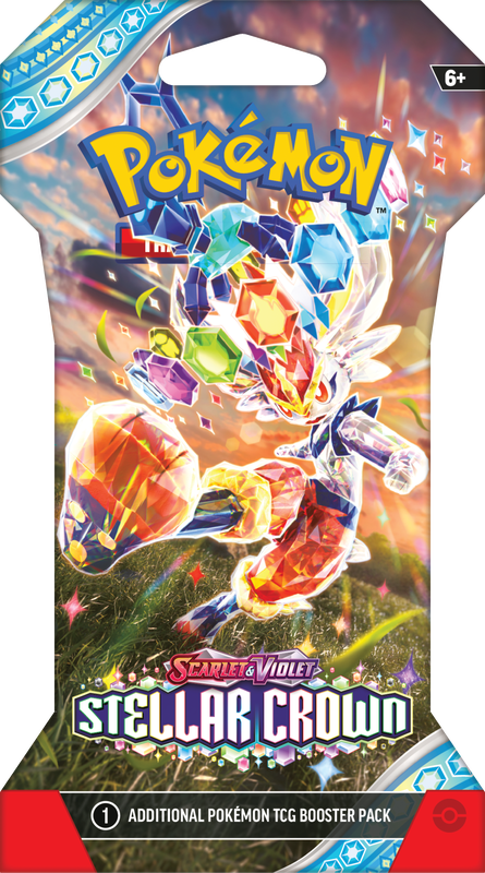 Pokémon TCG: Scarlet & Violet - Stellar Crown Sleeved Booster | Silver Goblin