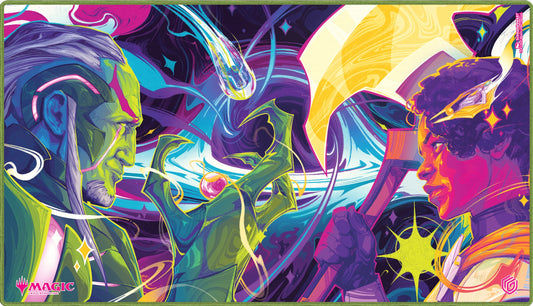 Edge of Eternities Playmat Haliya and Tezzeret