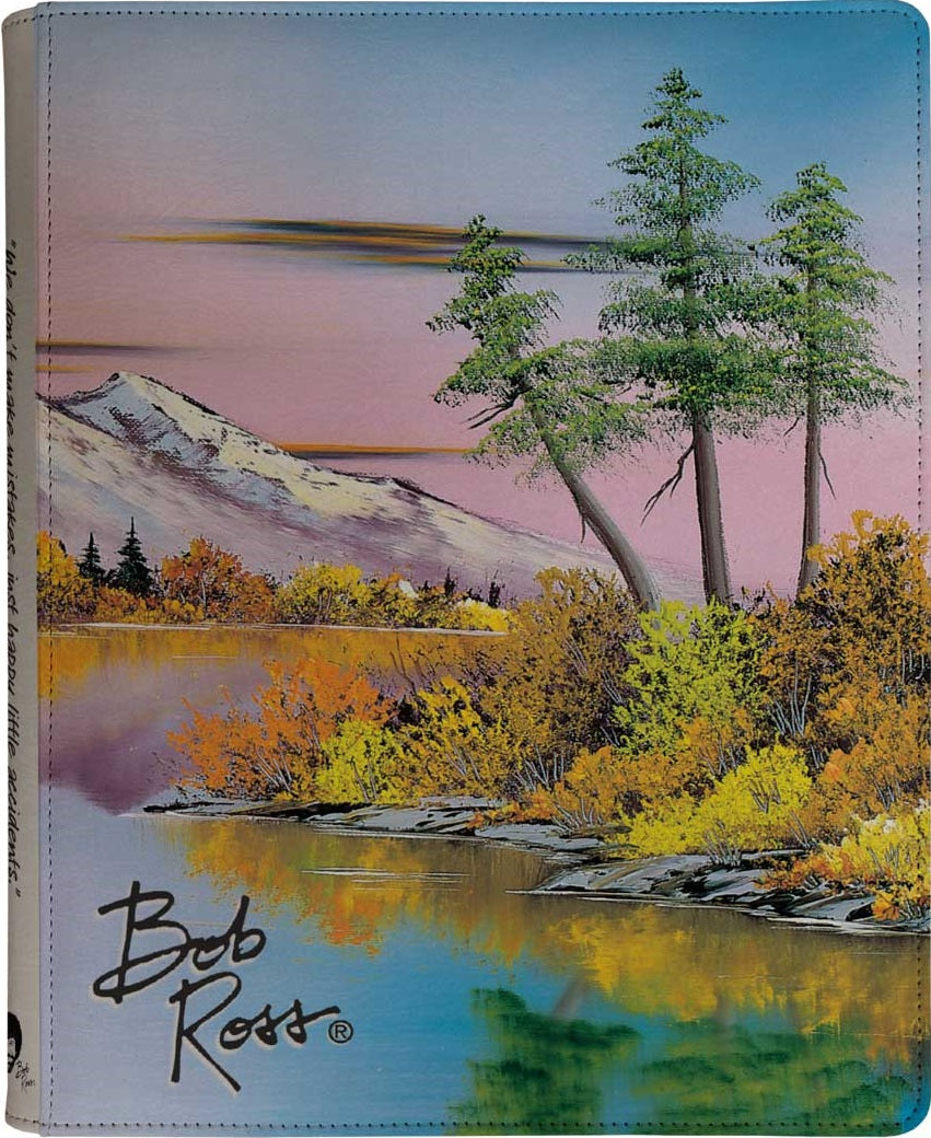 Bob Ross Mighty Mountain Lake 9-Pocket Zippered PRO-Binder