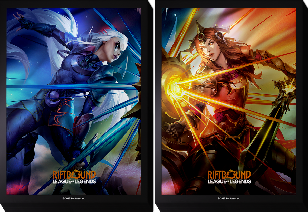 Riftbound: Vendetta Art Sleeves - Diane vs Leona [100ct]