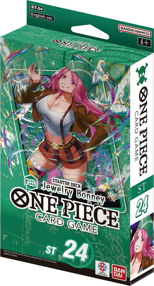 One Piece CG: Starter Deck - Green Jewelry Bonney [ST-24]