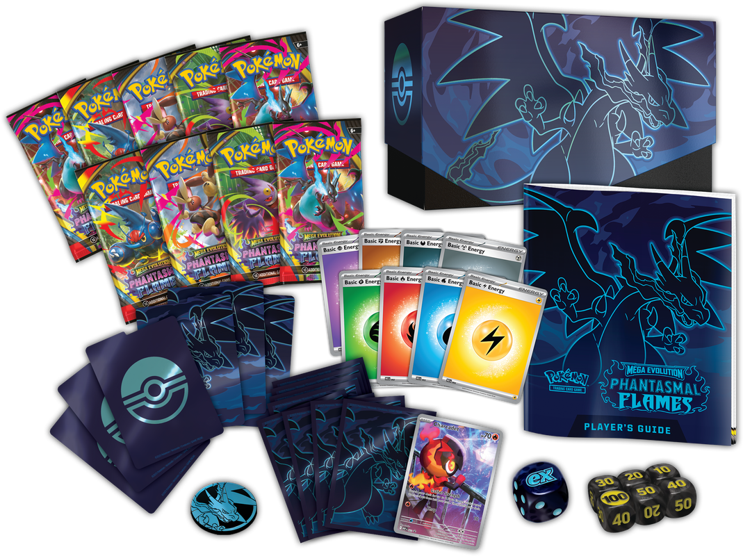 Pokémon TCG: Mega Evolution - Phantasmal Flames Elite Trainer Box