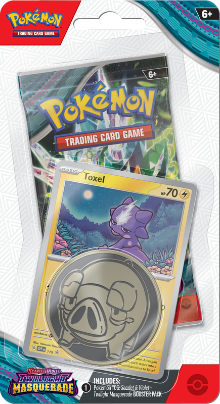 Pokémon TCG: Scarlet & Violet - Twilight Masquerade Checklane Blister | Silver Goblin