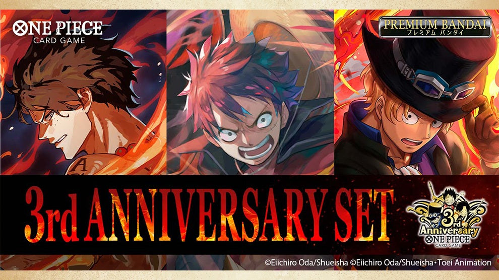 One Piece CG: Japanese 3rd Anniversary Set