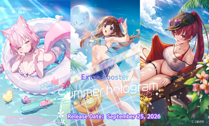 Hololive CG - Extra Booster Summer Hologram Booster Box