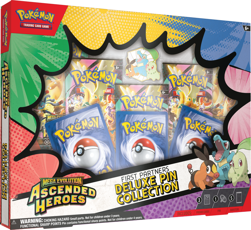Pokémon TCG: First Partner Deluxe Pin Collection