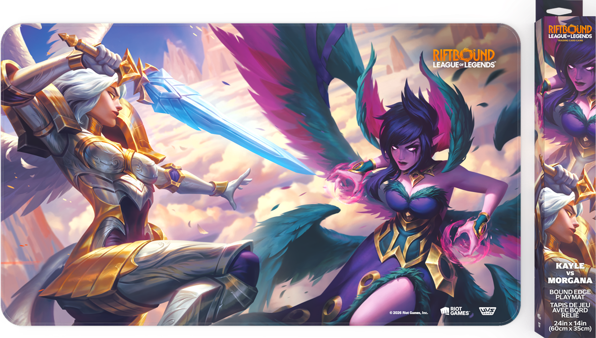 Riftbound: Vendetta Playmat - Kayle vs Morgana