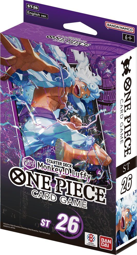 One Piece CG: Starter Deck - Purple Black Monkey.D.Luffy [ST-26]