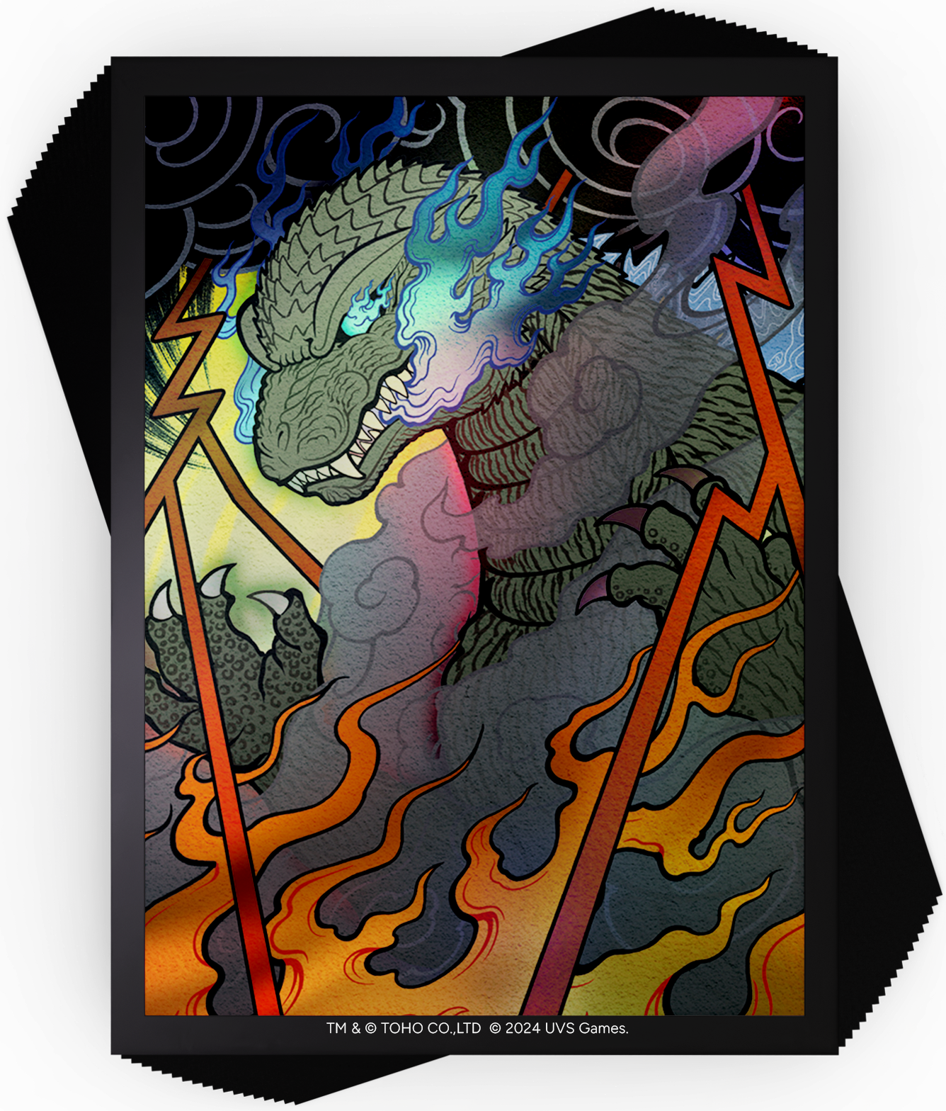 Godzilla Challenger Series Sleeves [100ct] | Silver Goblin