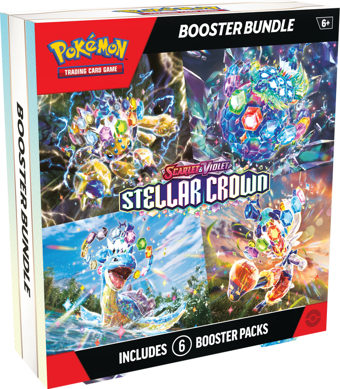 Pokémon TCG: Scarlet & Violet: Stellar Crown - Booster Bundle | Silver Goblin