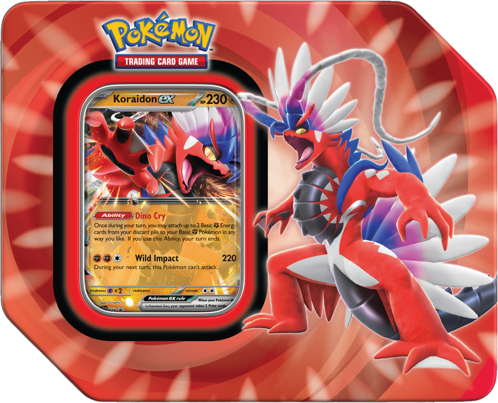 Pokémon TCG: Paldea Legends Tin | Silver Goblin