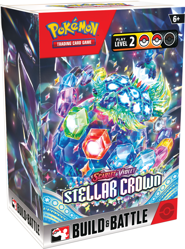 Pokémon TCG: Scarlet & Violet - Stellar Crown Build & Battle Box | Silver Goblin