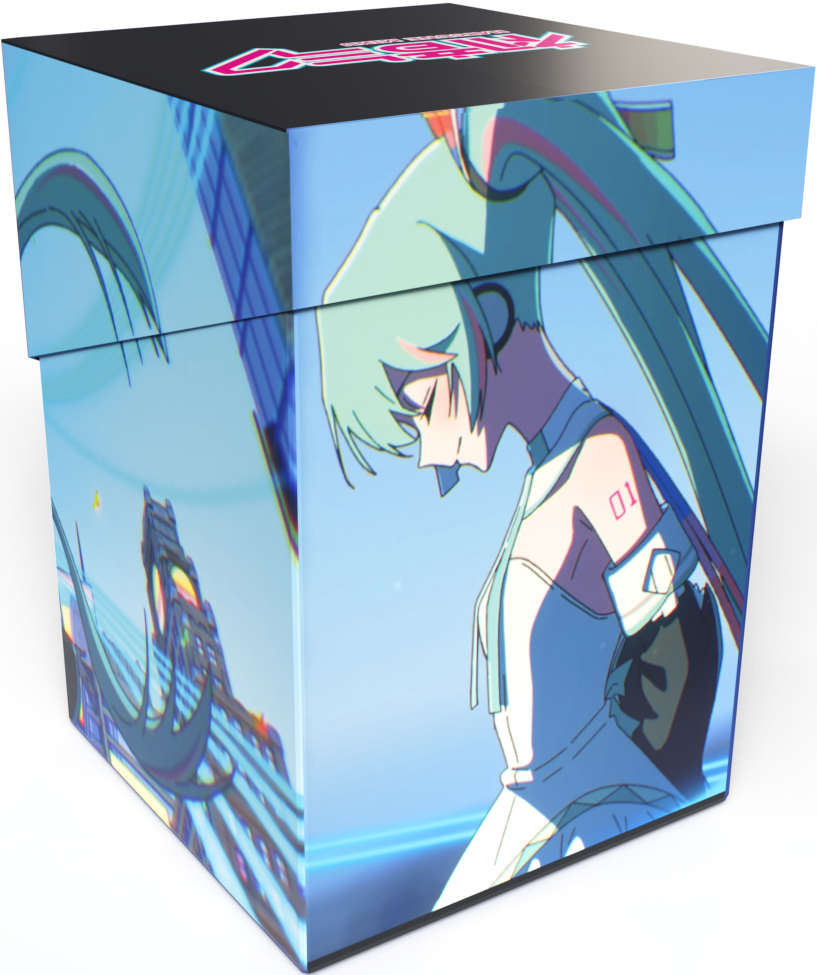 Hatsune Miku 10th Anniversary Deck Box 100+ | Silver Goblin