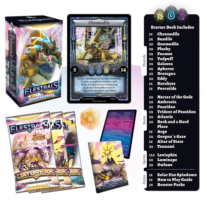 Elestrals: Daybreak - Chronodile Starter Deck