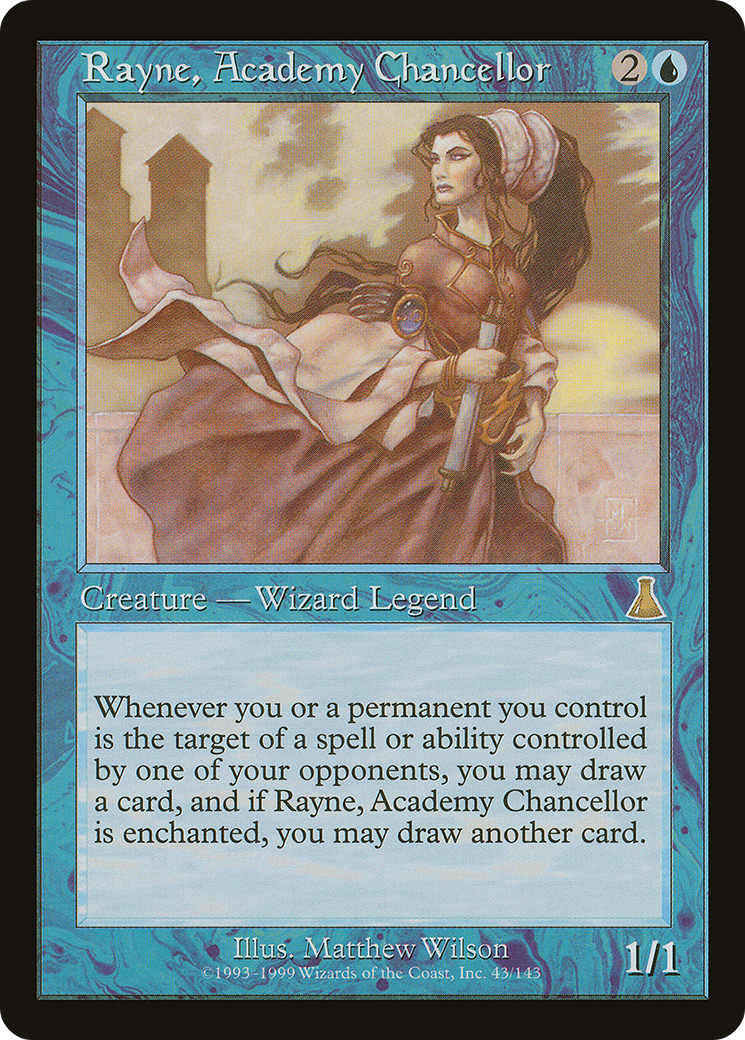 Rayne, Academy Chancellor (043) Foil - Urza's Destiny