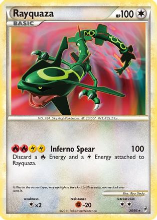 Rayquaza (20) Holofoil - Call of Legends