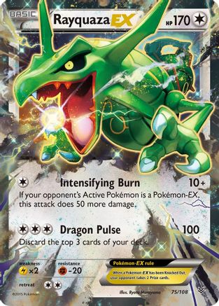 Rayquaza EX (75) Holofoil - Roaring Skies
