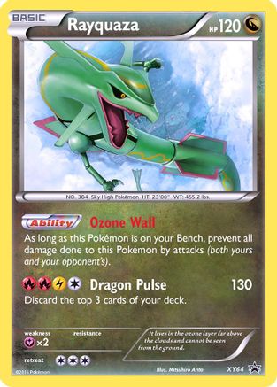 Rayquaza (XY64) Holofoil - Black Star Promos
