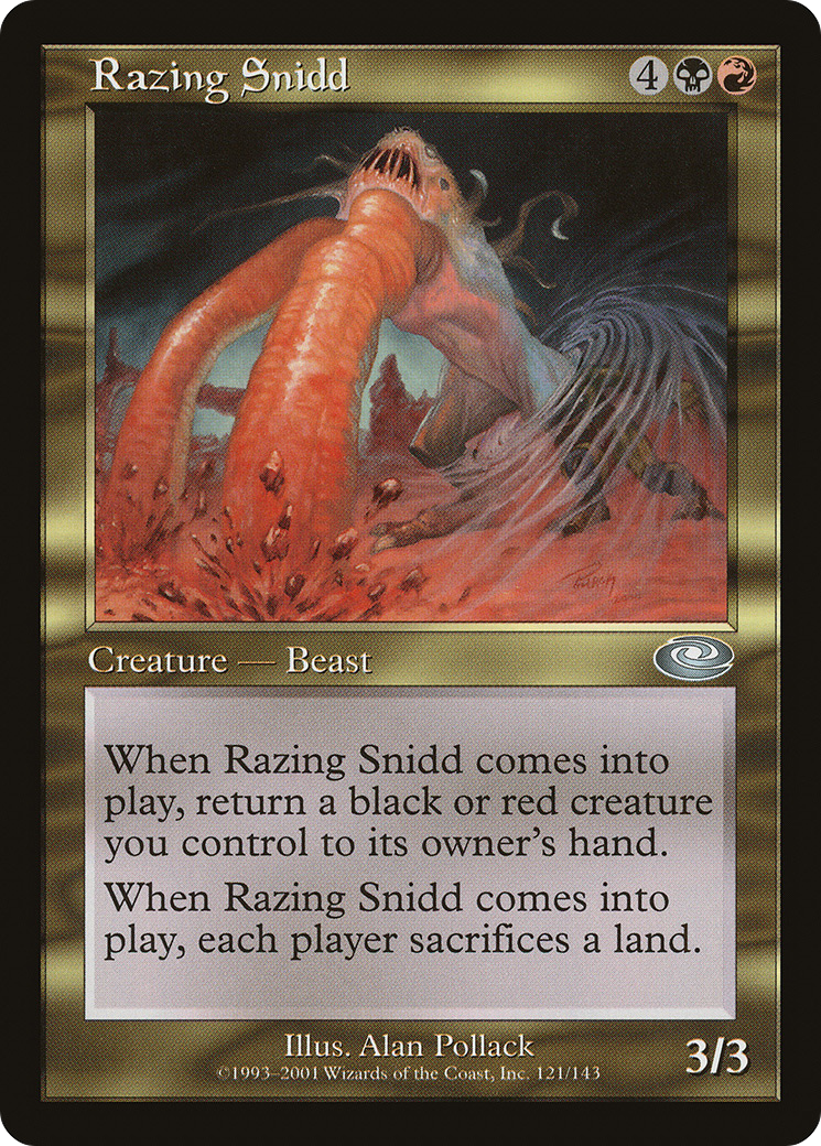 Razing Snidd (121) - Planeshift
