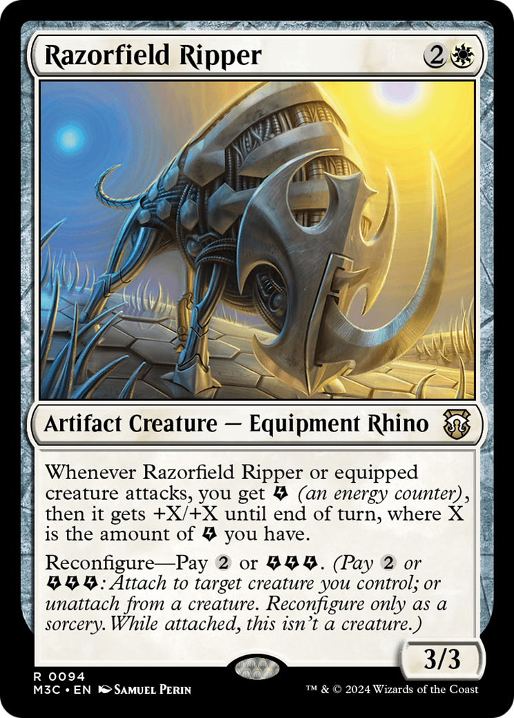 Razorfield Ripper (094) - Commander: Modern Horizons 3