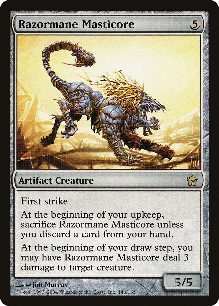 Razormane Masticore (146) - Fifth Dawn