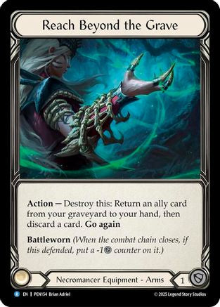 Reach Beyond The Grave (PEN154) Cold Foil - Compendium of Rathe