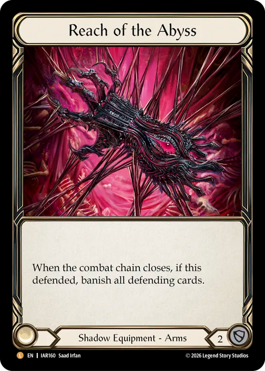 Reach of the Abyss (IAR160) Rainbow Foil - Usurp the Shadow Throne