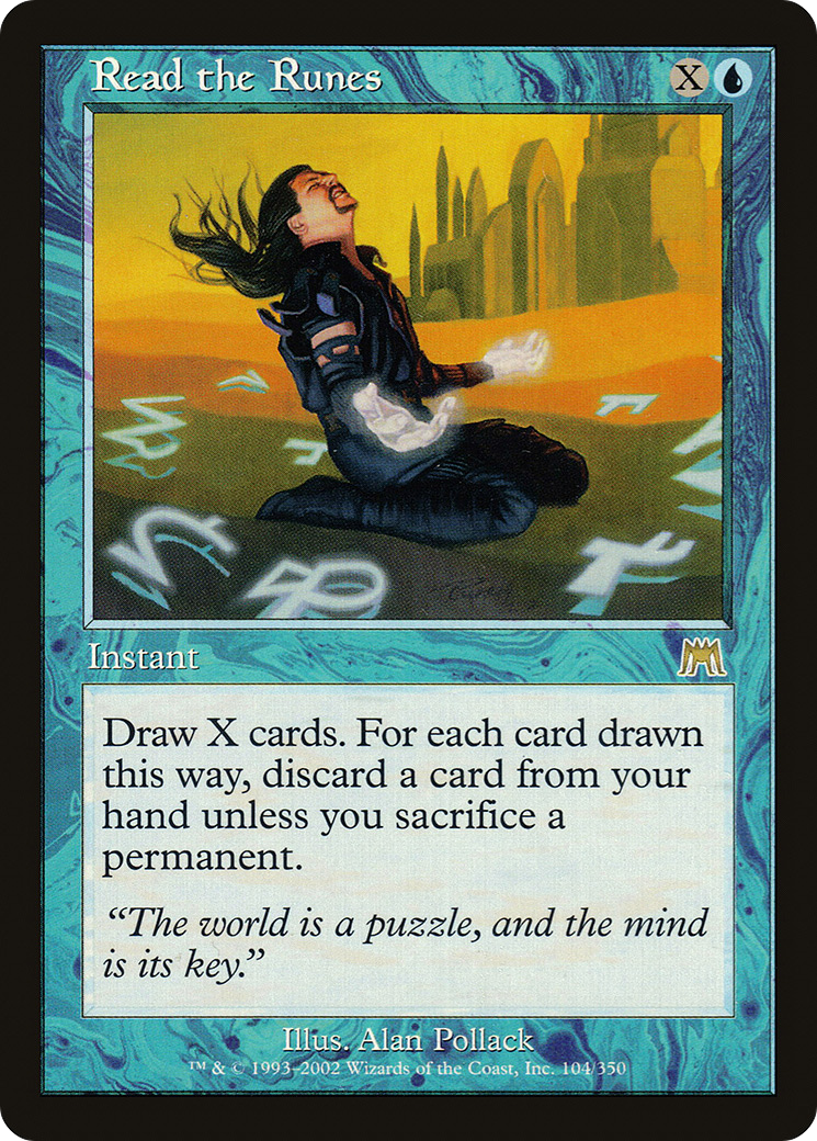 Read the Runes (104) Foil - Onslaught