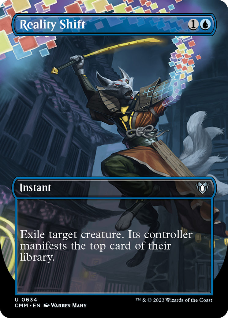 Reality Shift (Borderless) (634) Foil - Commander Masters