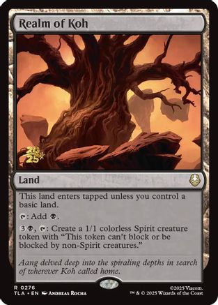 Realm of Koh (Prerelease) (276) Foil - Avatar: The Last Airbender