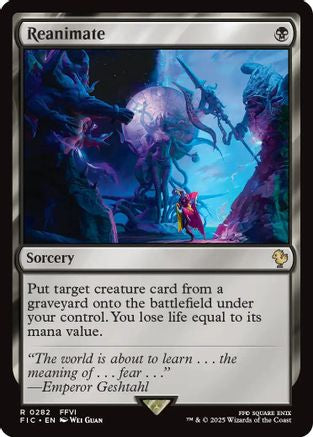 Reanimate (282) Surge Foil - Commander: FINAL FANTASY