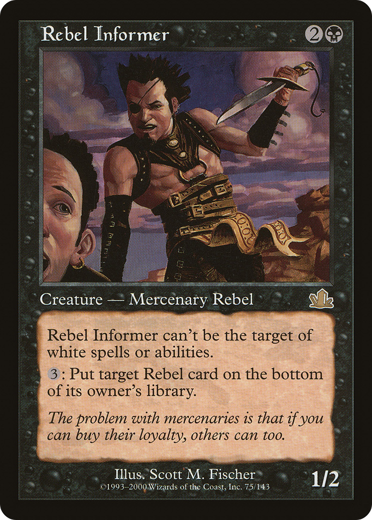 Rebel Informer (075) - Prophecy