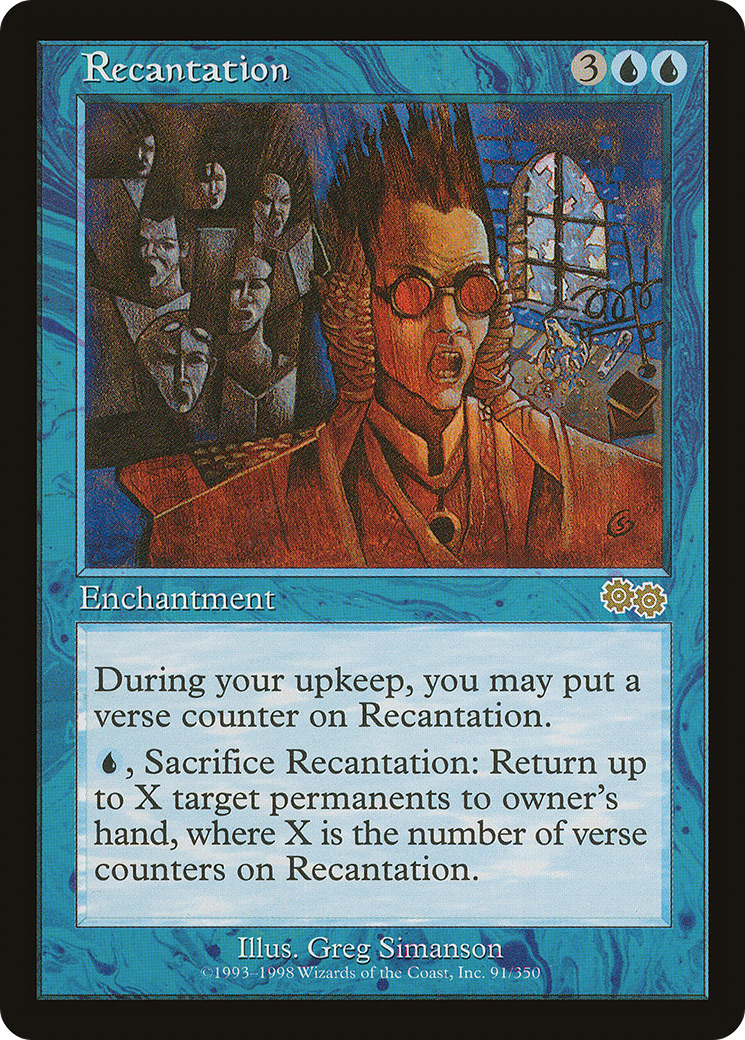 Recantation (091) - Urza's Saga