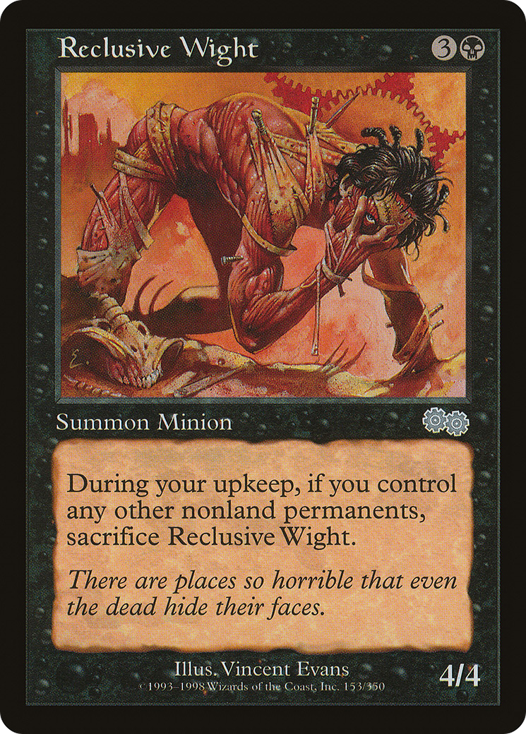 Reclusive Wight (153) - Urza's Saga