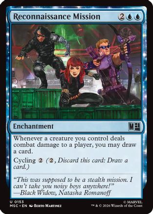 Reconnaissance Mission (153) Surge Foil - Commander: Marvel Super Heroes