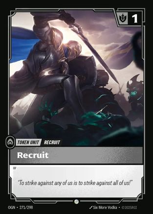 Recruit // Buff (271) - Origins
